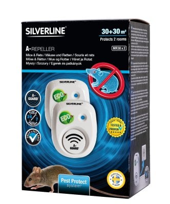 Silverline® Hiiri & Rottavapaa™ MR30x2