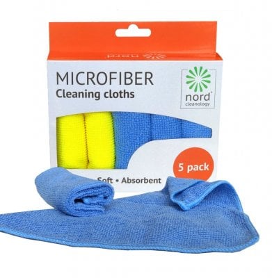 Nord Cleanology® Mikrokuituliina 5 kpl