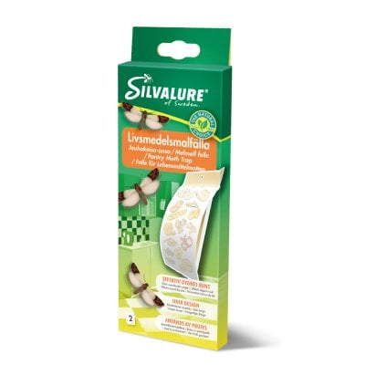 Silvalure livsmedelsmalfälla 2-pack