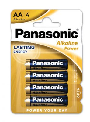 Panasonic AA (LR6) -paristo, 4 kpl pakkaus